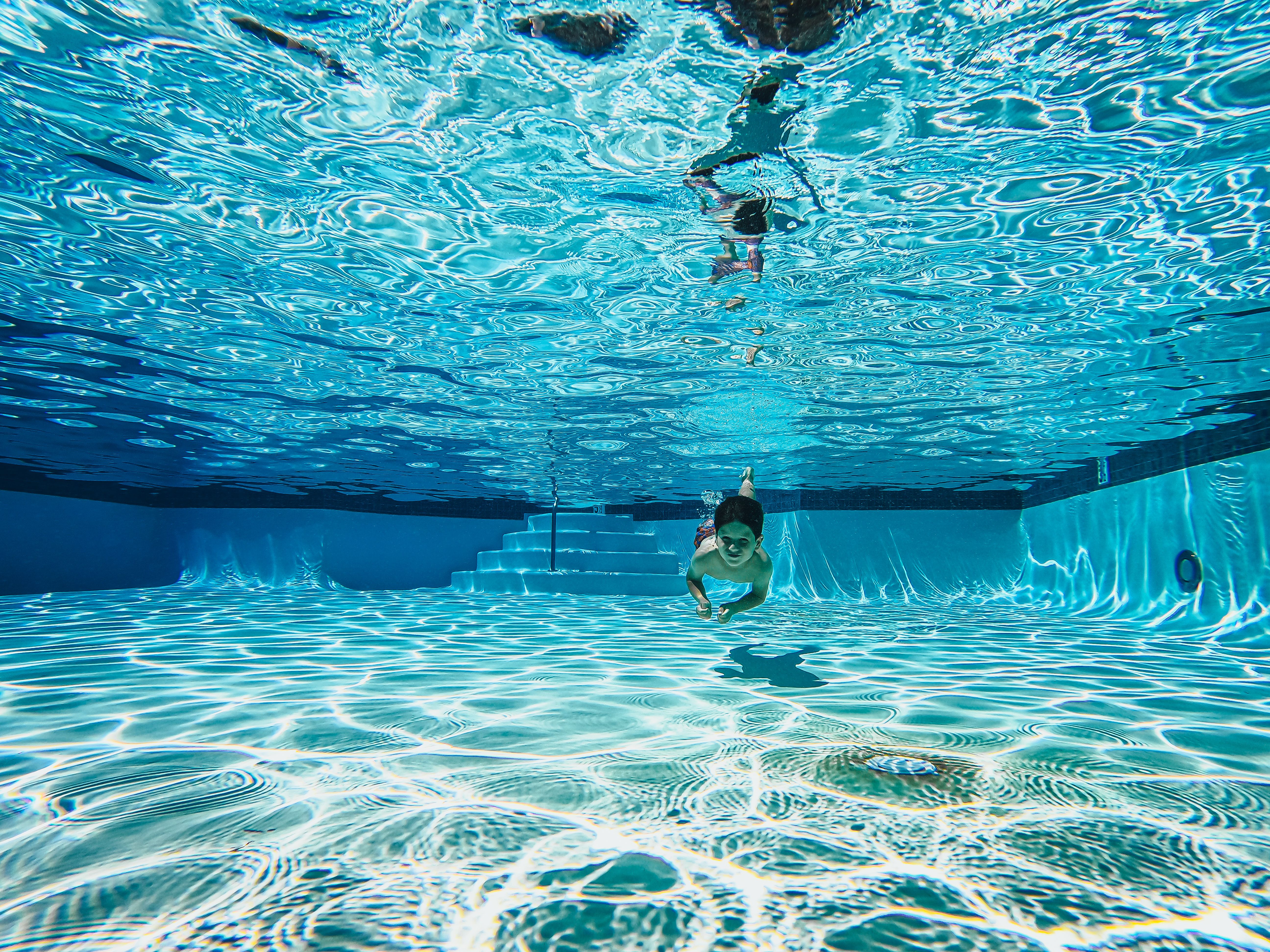 Swimming pool photograph